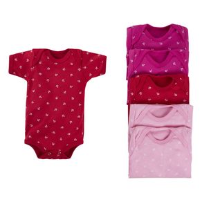 Kit Body Manga Curta Top Chot Estampa Ancora Com 06 Unidades Brascol Kit Body Manga Curta Top Chot Estampa Ancora Com 06 Unidades Brascol