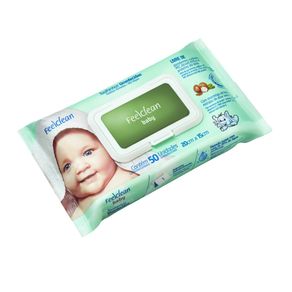 Lenço Umedecidos Feelclean Baby 100 Unidades em Promoção na Americanas